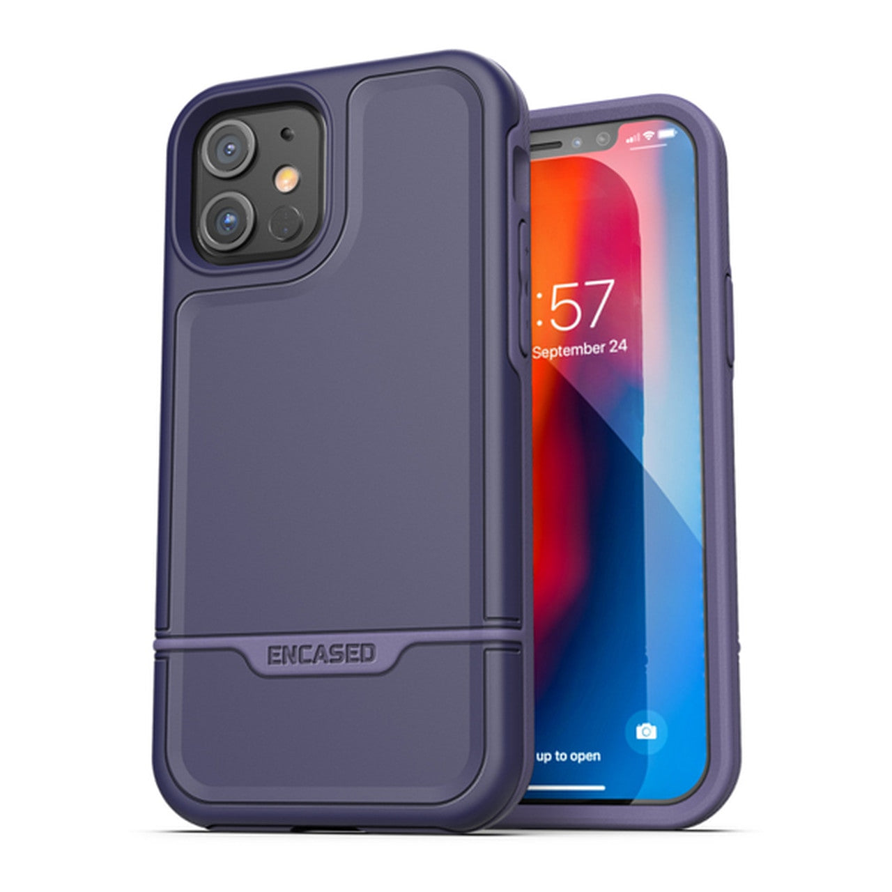Encased Rebel Case iPhone 12 Mini - Purple
