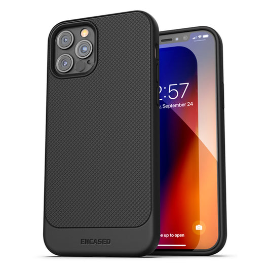 Encased Thin Armor Case iPhone 12 Pro Max - Black