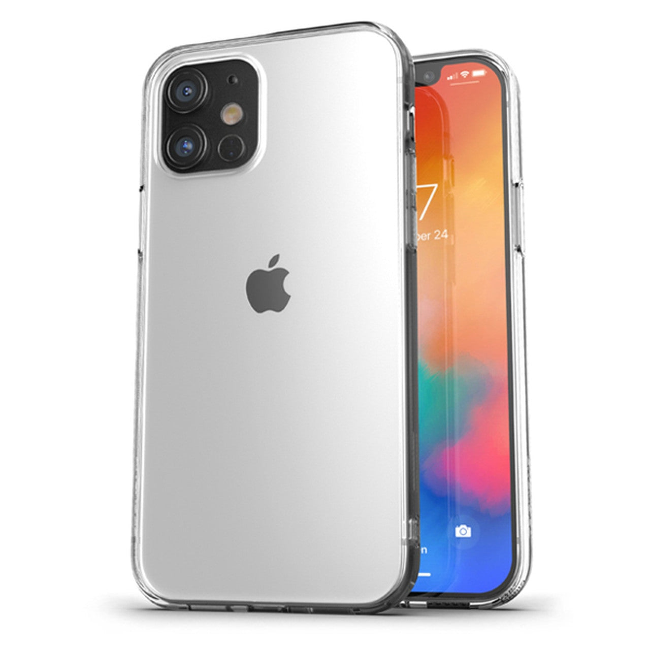 Encased Clear Back Case iPhone 12/12 Pro - Clear