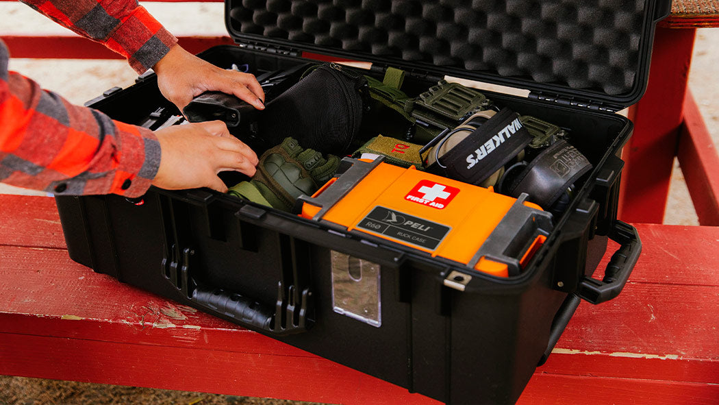 Pelican 1595 Air Case (No Foam) - Orange