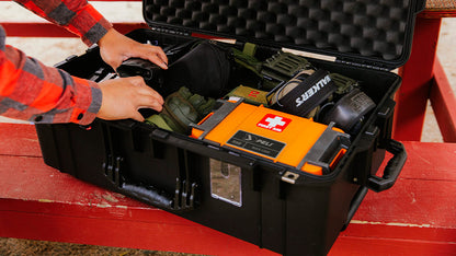 Pelican 1595 Air Case (No Foam) - Orange