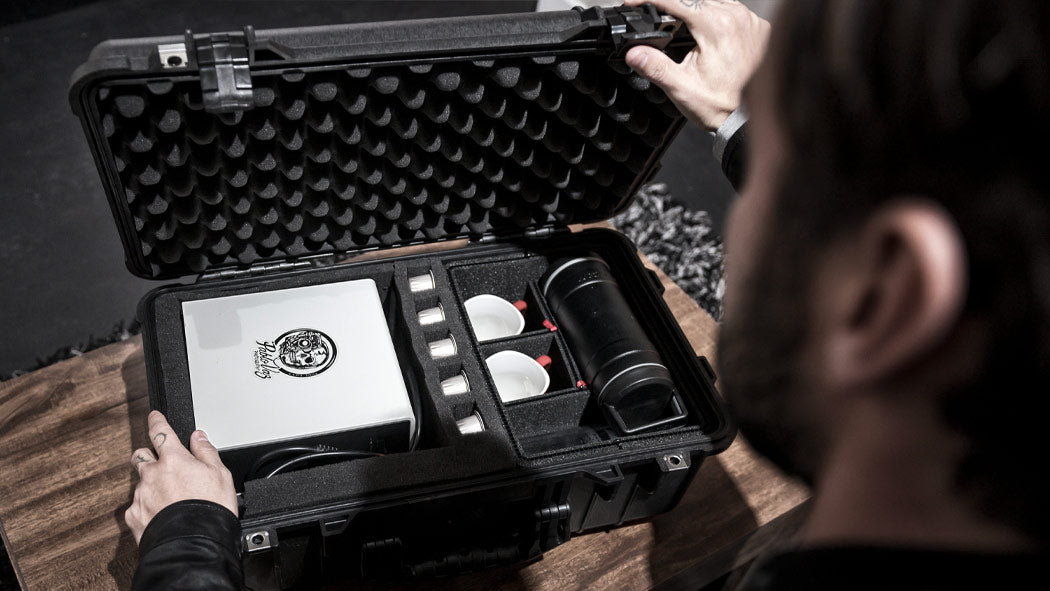 Pelican 1510 Protective Carry-On Case with TrekPak Divider System - Black