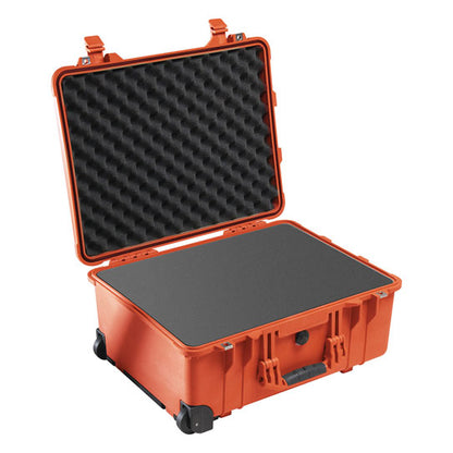 Pelican 1560 Protector Case with Foam - Orange
