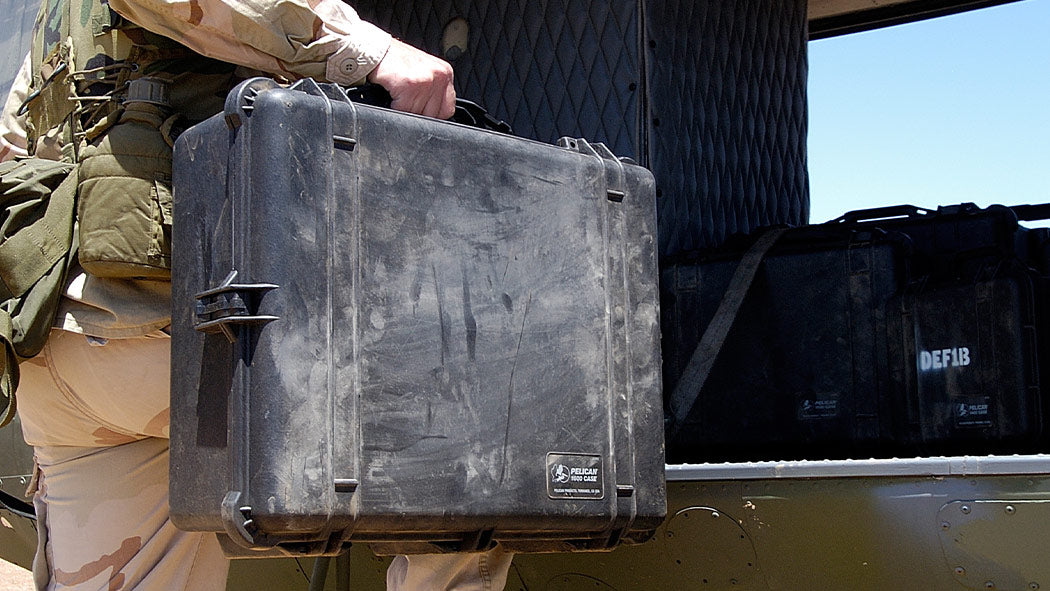 Pelican 1600 Protector Case with Foam - Black