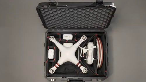 Pelican 1557 Air Case With Foam - Black