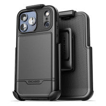 Encased Rebel with Belt Clip Holster Case iPhone 18 Pro Max - Black