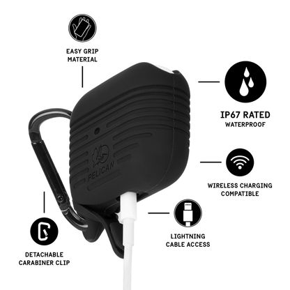 Pelican Protector Case Airpods 3rd Gen (2021) - Black