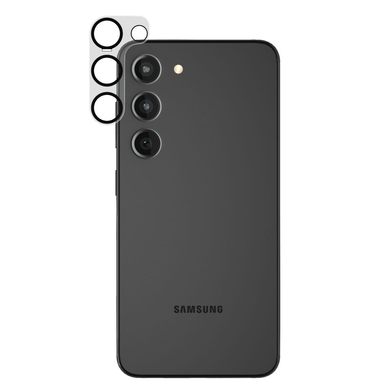Pelican Camera Lens Protector Samsung Galaxy S23/S23+ Plus - Black