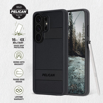 Pelican Protector Case with Magnet Samsung Galaxy S26 Ultra - Black
