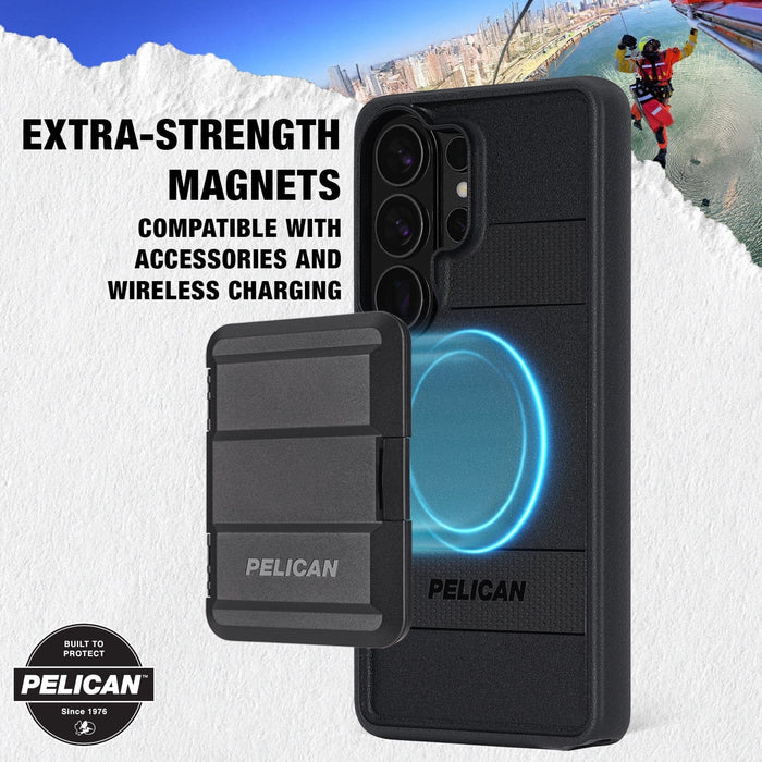 Pelican Protector Case with Magnet Samsung Galaxy S26 Ultra - Black