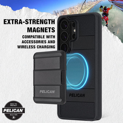 Pelican Protector Case with Magnet Samsung Galaxy S26 Ultra - Black
