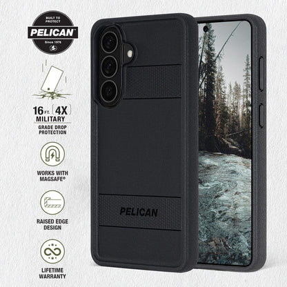 Pelican Protector Case with Magnet Samsung Galaxy S26+ Plus - Black