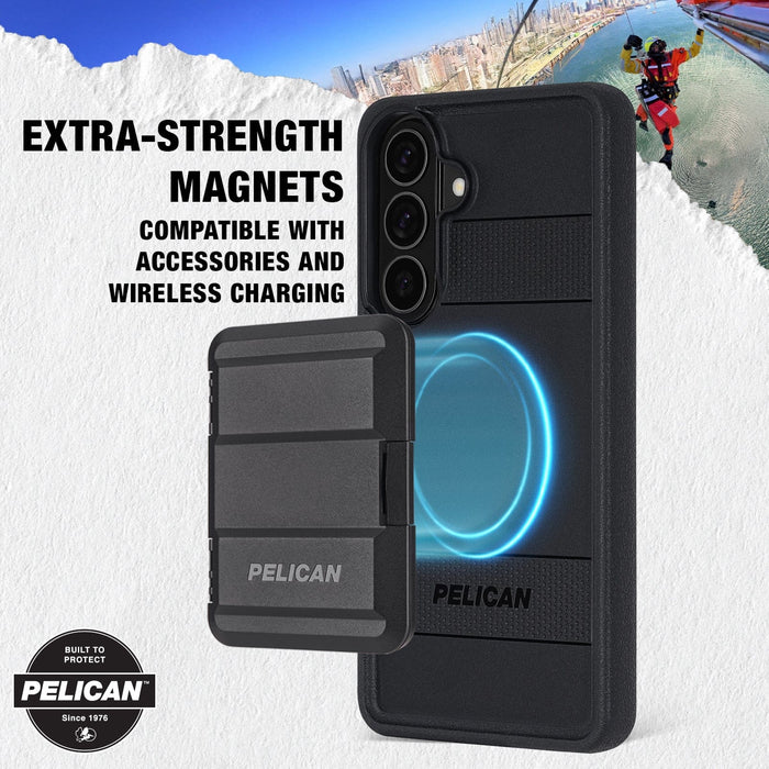 Pelican Protector Case with Magnet Samsung Galaxy S26+ Plus - Black