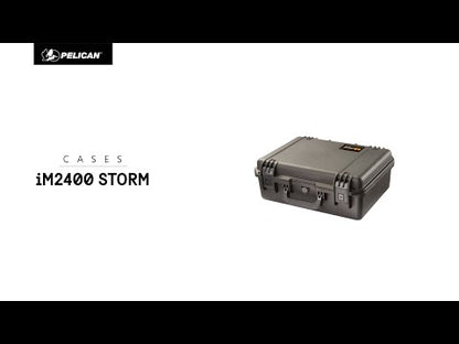 Pelican IM2400 Storm Laptop Case (No Foam) - Black