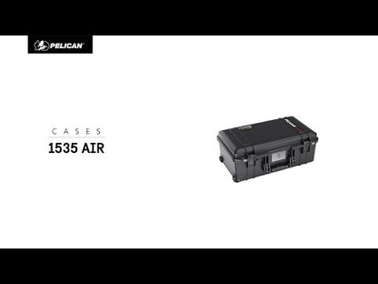 Pelican 1535 Air Case With TrekPak Divider System - Black