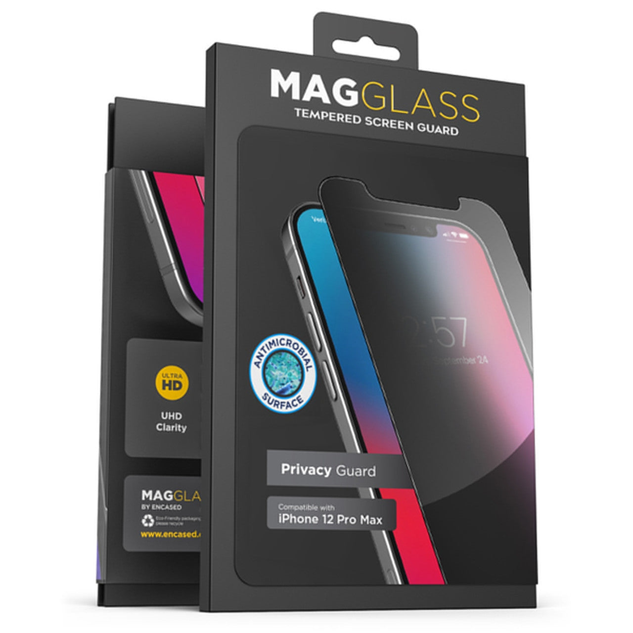 Encased MagGlass Privacy Screen Protector iPhone 12 Pro Max