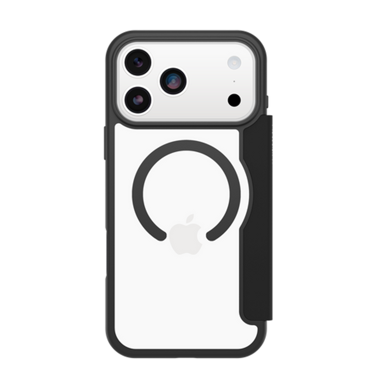 OtterBox React Folio MagSafe Case iPhone 17 Pro - Black Crystal