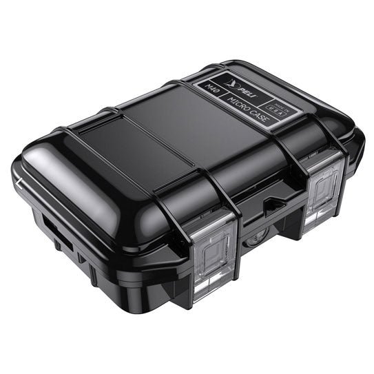 Pelican M40 Waterproof Hard Micro Case with Black Liner - Black