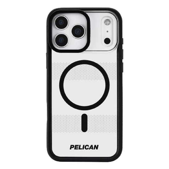Pelican Protector Magsafe Case with Stand iPhone 17 Pro - Clear/Black