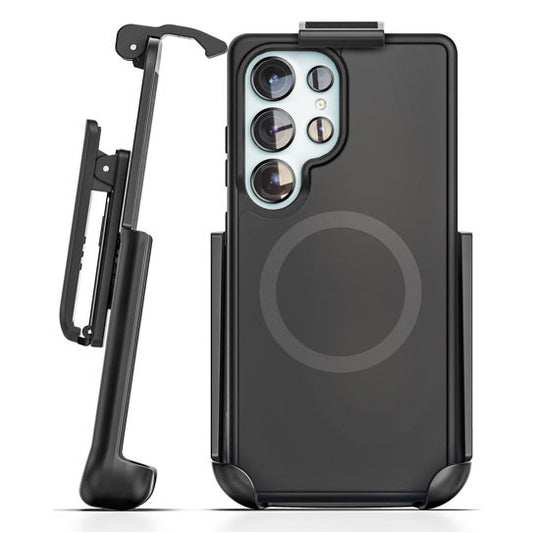 Encased SlimShield Case Samsung Galaxy S26 Ultra with Belt Clip Holster - Black