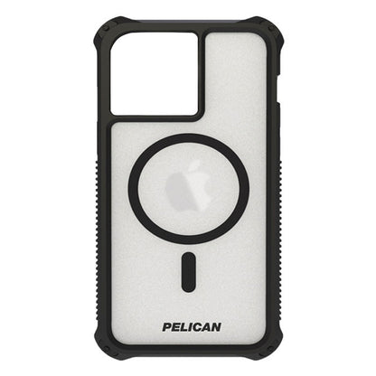Pelican Guardian Rogue Case iPhone 15 - Frosted  Clear Black