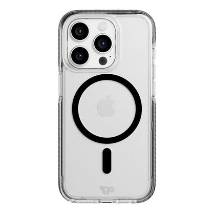 Tech21 Evo Crystal MagSafe Case iPhone 15 Pro - Graphite Black